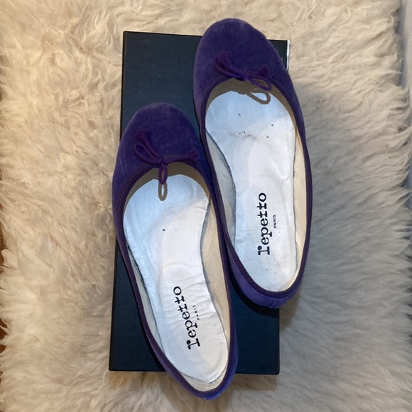 Repetto Cendrillon purple velvet ballet flats, size 36 - Picture 2 of 10